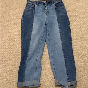 Pacsun two toned jeans